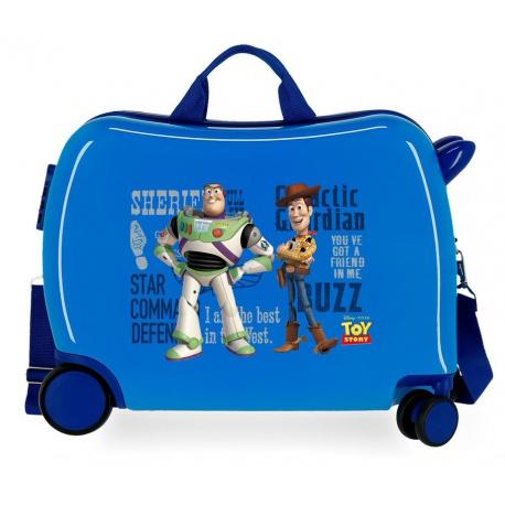 JOUMMA BAGS Detský cestovný kufor na kolieskach / odrážadlo TOY STORY Blue, 34L, 2459862