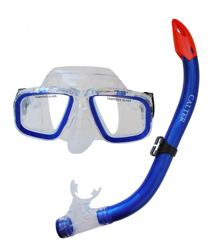Potápačský set Calter JUNIOR S9301 + M229 P + S, modrý