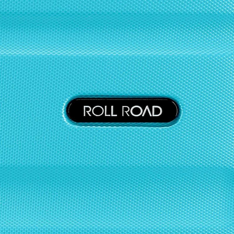 Sada ABS cestovných kufrov ROLL ROAD FLEX Azul Claro, 55-65cm, 584956A