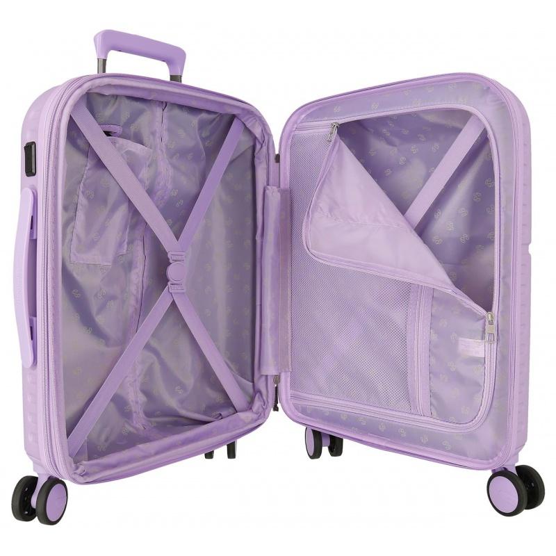 JOUMMA BAGS ABS Cestovný kufor PEPE JEANS ACCENT Lila,55x40x20cm,37L, 7698635 (small exp.)