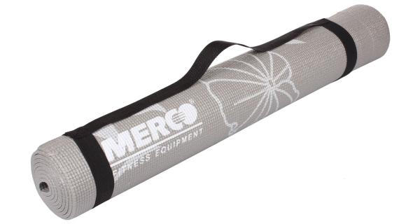 Merco Print PVC 4 Mat podložka na cvičenie 173 x 61 x 0,4 cm sivá