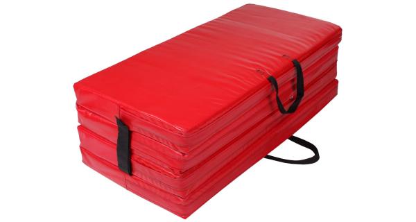 Merco FoldMat 8 skladacia gymnastická žinienka červená
