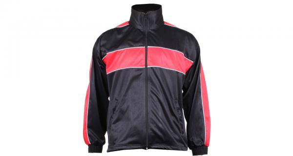 Merco TJ-2 športová bunda čierno-červená, veľ. 164
