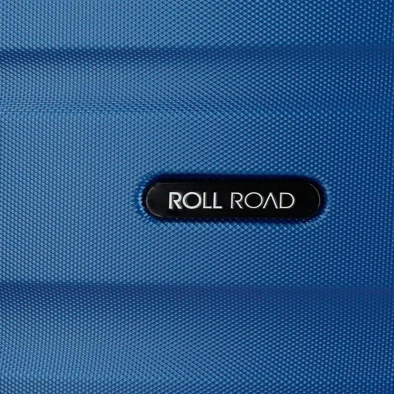 Sada ABS cestovných kufrov ROLL ROAD FLEX Blue, 55-65cm, 5849563