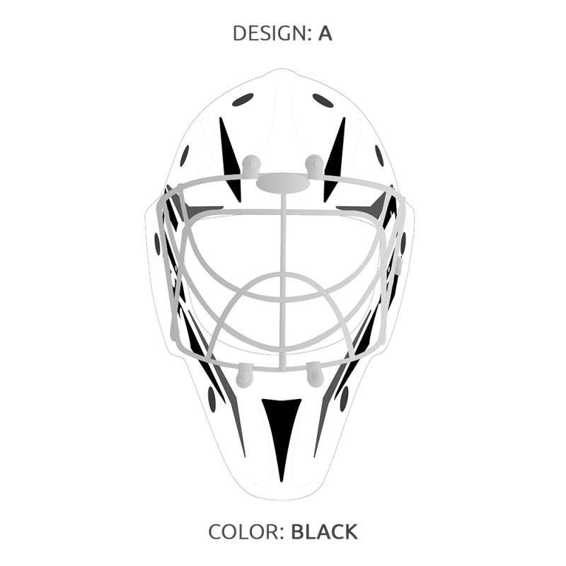 Tempish Sada nálepiek pre HERO masku black, model A
