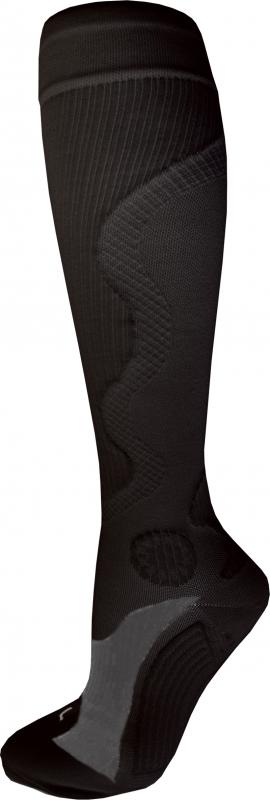 RULYT Kompresné športové ponožky WAVE, čierne, veľ. 39-41