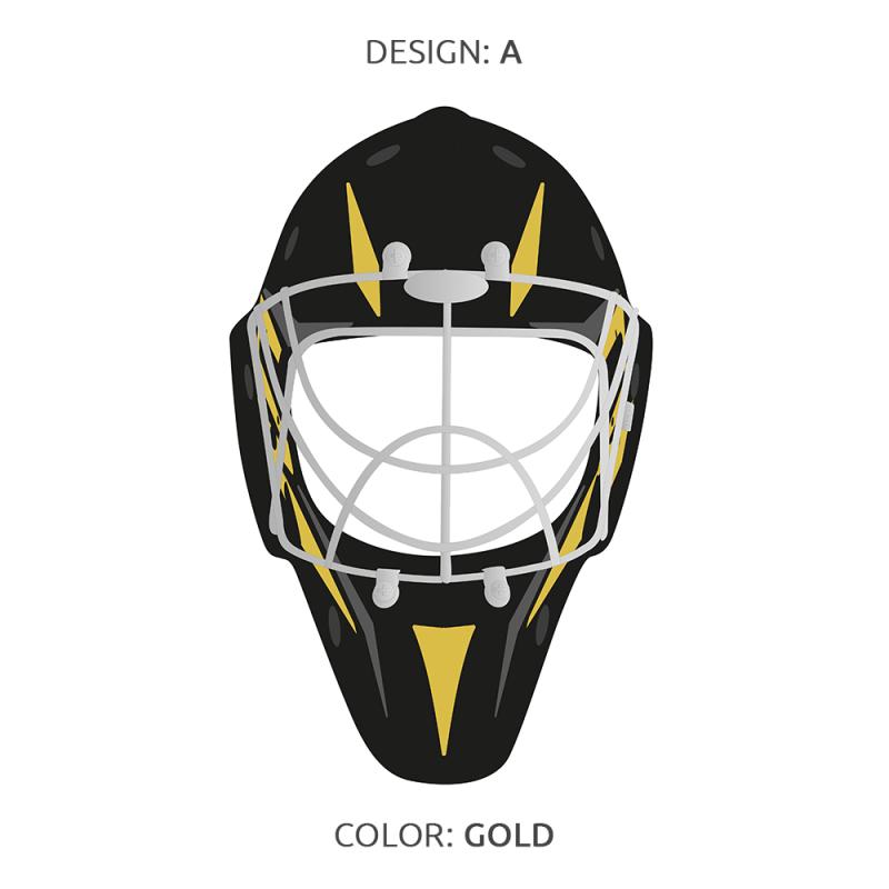 Tempish Sada nálepiek pre HERO masku gold, model A